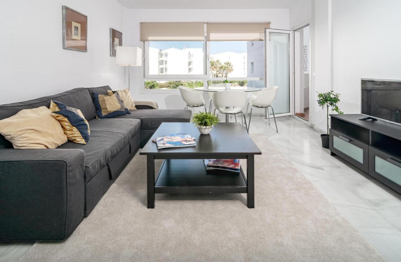 Pr45- Beach Front Apartment Puerto Banus Marbella Exteriör bild